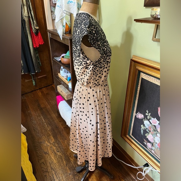 Vintage Malouf of Dallas raining flowers dress - Picture 4 of 11